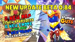 NEW UPDATE STUMBLE GUYS BETA 0.84 VERSION , 2 NEW AMAZING MAP
