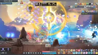 [Maplestory] Lv.285 [갈색강아지] 노말 천족 누나에게 생애 첫 엎드려 훈련 받아요 (영상렉심하니까보지마셈)