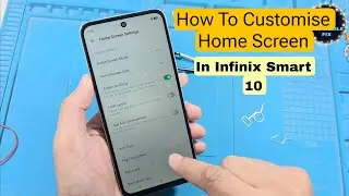 How to Customize Home Screen in Infinix Smart 10 Widgets Icons Layout Guide 2026