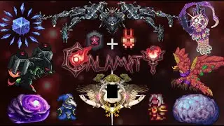 Terraria Calamity Mod - All Bosses [Master + Death Mode] (Rogue)