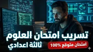 واخييرا مراجعة ليلة الامتحان علوم ثالثة اعدادي ترم اول ll أسئلة متوقعة 100%✅