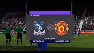 Career Mode Episode 5 Premier League Matchday2 Crystal Palace at Selhurst Park DeGea Cleanshit!!!