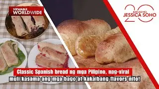 Classic spanish bread, nag-viral muli kasama ang bagong flavors nito | Kapuso Mo, Jessica Soho