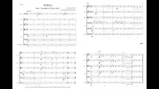 PORCH from Avengers: Infinity War (arr. Isaiah Castro) - Score