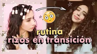 ¿TU CABELLO NO SE RIZA? ¡Peínalo así! 💁🏻‍♀️Rutina Rizos en Transición | attalia dasbel