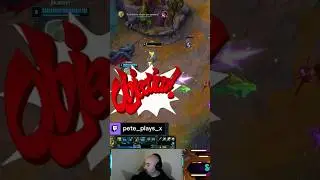 TENSE STANDOFF #pete_plays_x #viralvideo #gaming #leagueoflegends #shorts