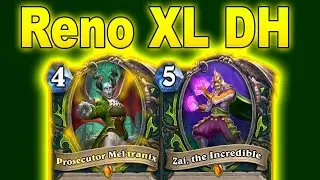 76% Winrate Reno Control DH With New Cards That Are Wild! At Castle Nathria Mini-Set | Hearthstone