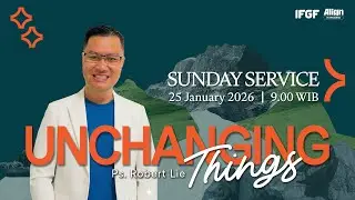 ONLINE CHURCH SERVICE IFGF PALEMBANG ► 25 JANUARY 2026