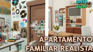 APARTAMENTO FAMILIAR REALISTA 👩‍👩‍👧‍👦🏙 | Speed Build 🏡 | Fer Jeans