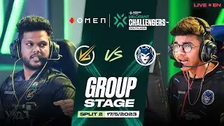 Velocity Gaming vs Reckoning Esports [EN] Split 2 | NODWIN Valorant Challengers South Asia