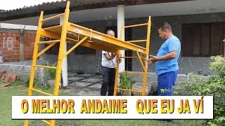 O melhor andaime que eu já vi