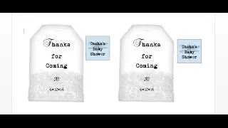 How to make custom tea gift tags