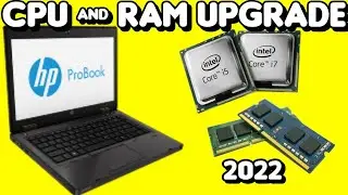 Upgrading the CPU to i7 and Ram to 8GB on my Laptop HP ProBook 6470 2022