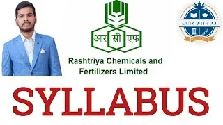 RCFL Syllabus || Diploma || Chemical || Chemistry 