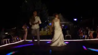 Ouverture du bal de mariage d&eacute;lire d' INGRID et STEPHAN