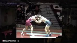 Wrestling Video:  Benny Mendoza Pburg v Evan Tracey Long Branch
