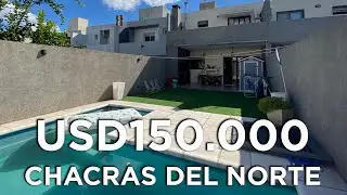 Duplex a la venta en Chacras del norte con calefacci&oacute;n central y pileta