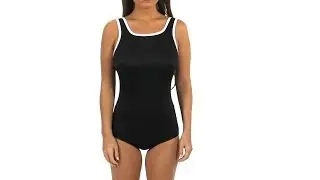 Tuffy Active Tank Mastectomy One Piece | SwimOutlet.com