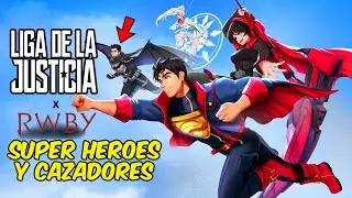 LA LIGA DE LA JUSTICIA X RWBY SUPER HEROES Y CAZADORES | Resumen en 10 minutos