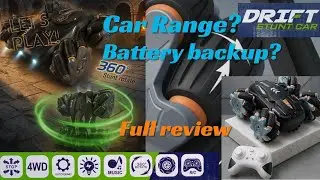 Unboxing drift stunt car 🤑🤑 4&times;4 RC car #driftcar