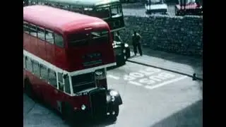 1969, BRETONSIDE BUS STATION & St Andrew&rsquo;s Cross. Thanks to Ian Isaacs.