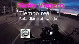 Ricky Viajero:Mi ruta diaria al trabajo. Tiempo real , sonido ambiente.