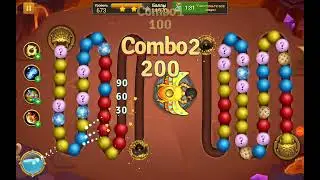 Jungle Marble Blast Level 673
