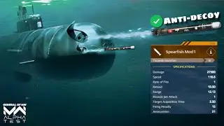 Modern Warships: Spearfish Mod1 &ndash; New Premium Battle Pass Torpedo! Gameplay
