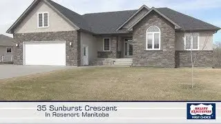 House for Sale at 35 Sunburst Crescent Rosenort  Manitoba