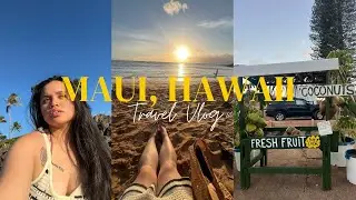 Maui Hawaii 2025 🌺| Travel Day, First Day in Maui & Airbnb Room Tour