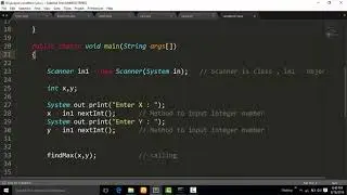 If else condition   Scanner class   Static method   java program