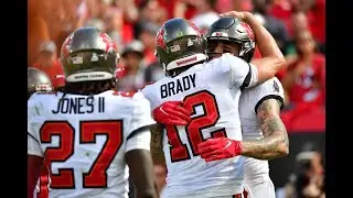 Tom Brady - All Completed Passes & Run - Tampa Bay Buccaneers vs Miami Dolphins - NFL Week 5 2021