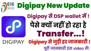 Digipay से DSP Wallet में पैसे कैसे ट्रांसफर करें | CSC Digipay Full Process | Problem solv 2025