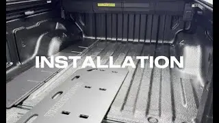 Kia Tasman HPL-PRO Tub Divider Installation Guide