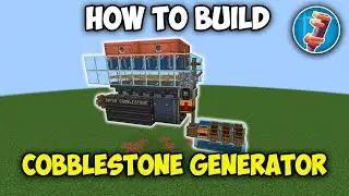 How to Build a Cobblestone Generator in Create Mode for Minecraft