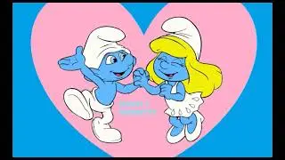 Clumsy & Smurfette love song 💙💕