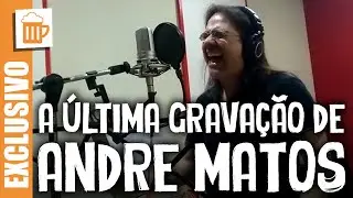 ANDRE MATOS: IMAGENS INÉDITAS DA ÚLTIMA GRAVAÇÃO NO ÁLBUM DA BANDA DUNE HILL | TUPFS EXCLUSIVO