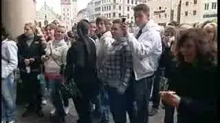 Ribery erschreckt Passanten