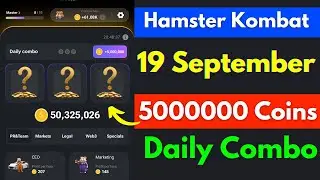 19 September daily combo | hamster kombat daily combo | 19 September daily combo hamster kombat