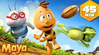 Maya's Olympic Games! Best Sport Episodes 🏀 Maya The Bee 🐝  Full Episodes | Cartoons For Kids