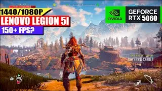 Horizon Zero Dawn Benchmark on Lenovo Legion 5i | RTX 5060 i7 13th Gen | 1200p Gameplay Test