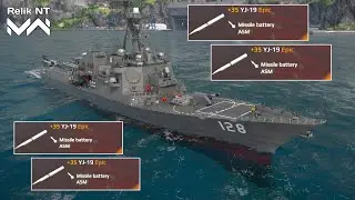 YJ-19 - New Vip Hypersonic Laser Guidance Missile Review - Modern Warships Alpha Test 