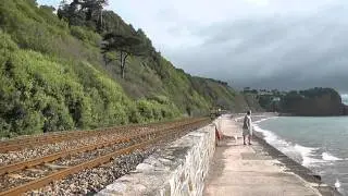 DRS 20308-20309 on way to penzance on mazey day tour at spray point 25-06-2011(HD)