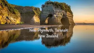New plymouth- Taranaki, New Zealand 🇳🇿 #travel #newzealand #beach #world  #newplymouth #fyp #viral 