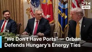 WATCH: Trump and Orb&aacute;n Discuss Ukraine War, Russian Gas at White House Lunch | AC1G