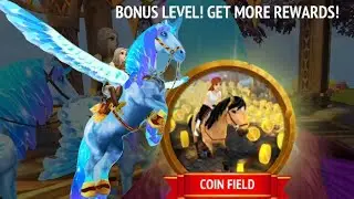 Lets do a coin field in Horse Riding Tales!
