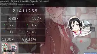 osu! | Amatsuki - Chiisana Koi no Uta [Agenthzz's Insane] +HD