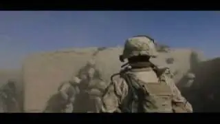 U.S. Marines Patrol and Attack Suspected Enemy Bunker