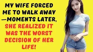 My Wife Forced Me to Walk Away—Moments Later, She Realized It Was the Worst Decision of Her Life!