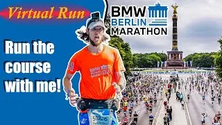 BMW Berlin Marathon 2023 - Virtual Run - Video for Treadmill